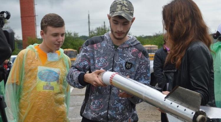 Дождь и ветер не помеха белгородским ракетомоделистам