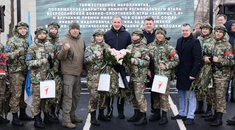 В Белгороде наградили победителей регионального зимнего этапа «Зарницы 2.0»