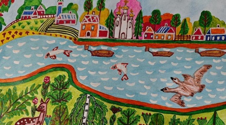 Лето в деревне