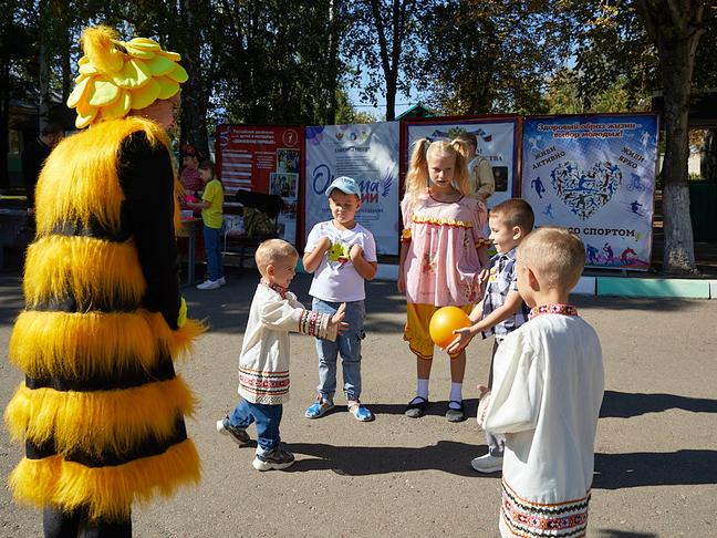 В Алексеевке прошёл IV областной фестиваль «Объединение многодетных семей Белогорья»