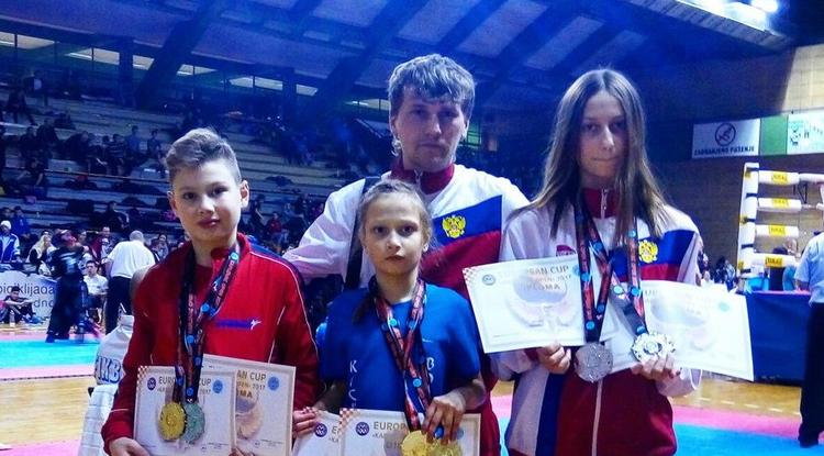 Белгородские школьники выиграли Кубок Европы по кикбоксингу