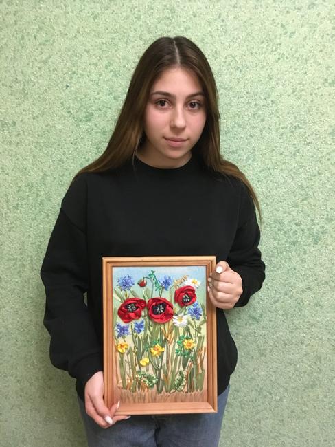 «Летний луг». Работа Полины Овсянниковой, ученицы 10 класса Центра образования № 1 г. Белгорода Летнее творчество - Изображение 14