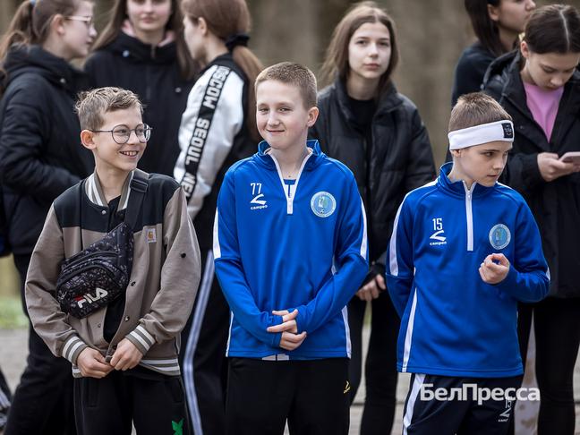 Около 100 юных спортсменов приняли участие в кроссе на призы газеты «Родина» в Ивне