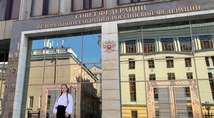 Белгородская школьница поучаствовала в заседании Совета при Президенте РФ