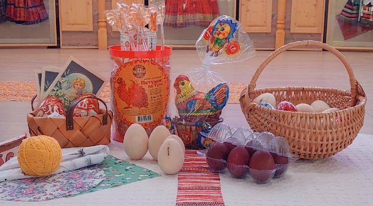 Традиционные детские игры и забавы на Пасху прошли в Белгородском музее народной культуры