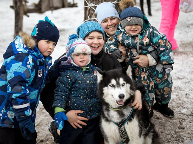 В Белгороде прошёл семейный забег «Хаски-Trail»