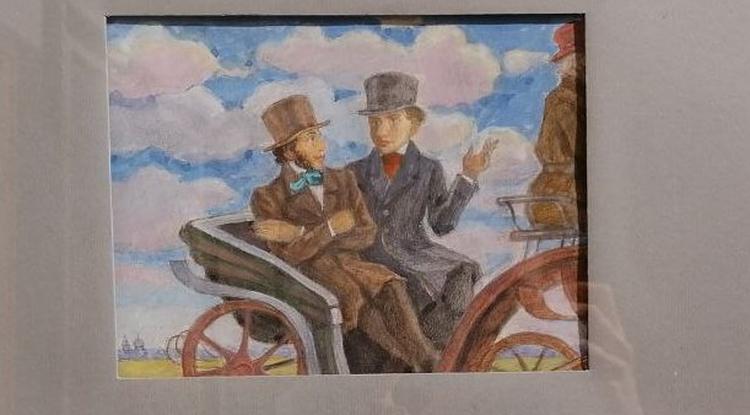 В Белгороде работает выставка «По страницам «Капитанской дочки» В Белгороде работает выставка «По страницам «Капитанской дочки»
