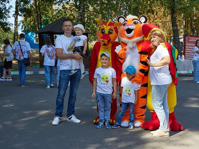 В Алексеевке прошёл IV областной фестиваль «Объединение многодетных семей Белогорья»