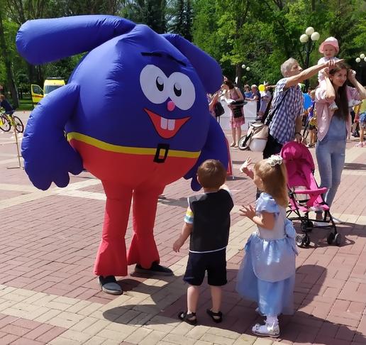 Как белгородские волшебники День защиты детей отмечали