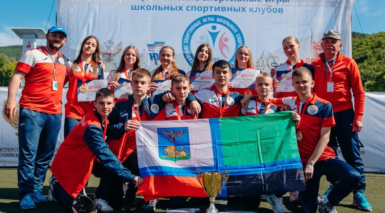 Белгородская команда победила на Всероссийских спортивных играх школьных спортивных клубов