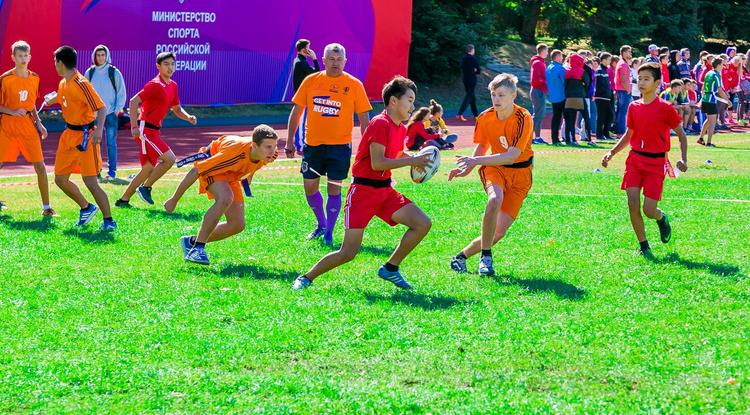 Белгородские школьники участвуют в  Президентских спортивных играх и состязаниях
