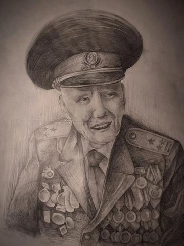Память о Великой победе: рисунки