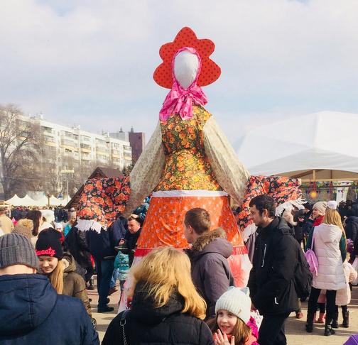 Масленичные гуляния в Белгороде