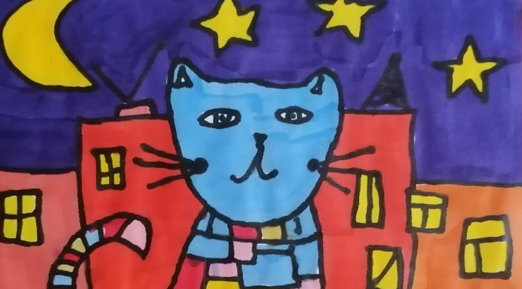 Цветной кот Цветной кот