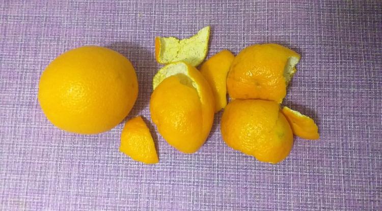 Превращения апельсиновой кожуры Превращения апельсиновой кожуры