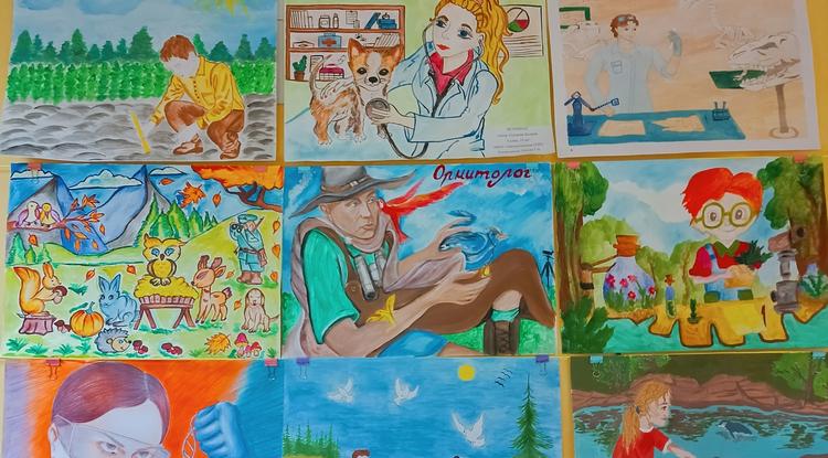 Нарисуй биолога