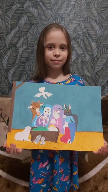 Чудо Рождества. Рисунок Софьи Кузичевой Рождества волшебные мгновенья… - Изображение 7