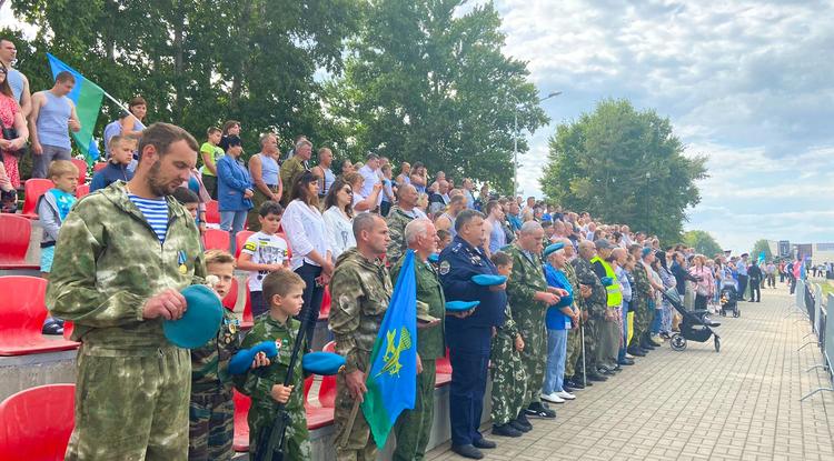 В белгородском музее-заповеднике «Прохоровское поле» отметили день ВДВ