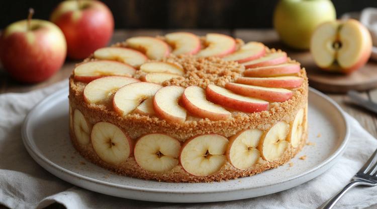 Яблочная шарлотка