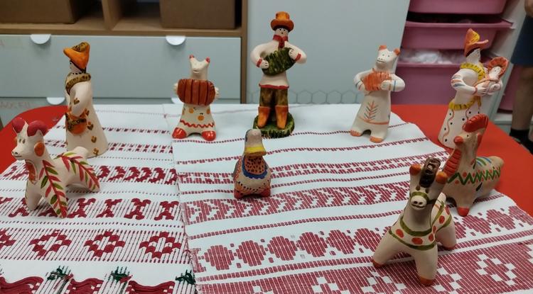 Старооскольская глиняная игрушка