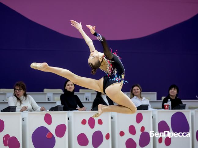 В СЦ «Сирень» проходит чемпионат Белгородской области по художественной гимнастике